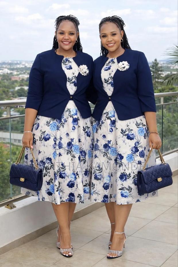 Flowers Dress Plus Coat - thumbnail 6