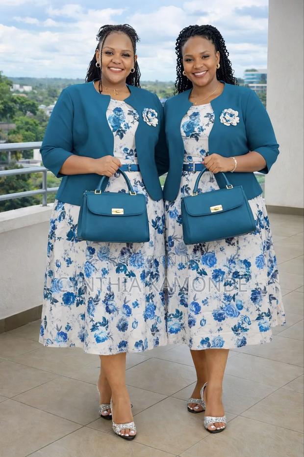 Flowers Dress Plus Coat - thumbnail 7