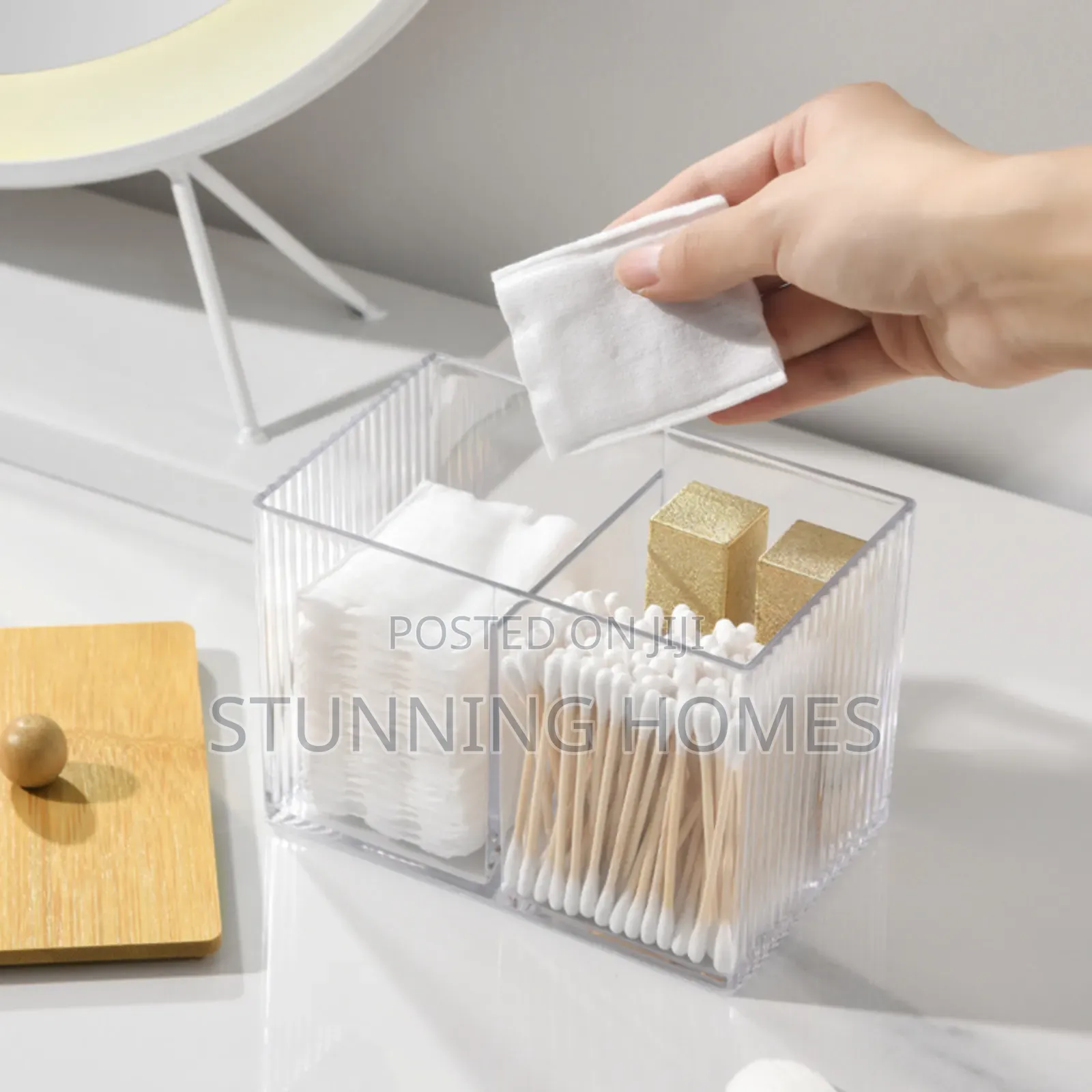 Partitioned Earbuds Organizer