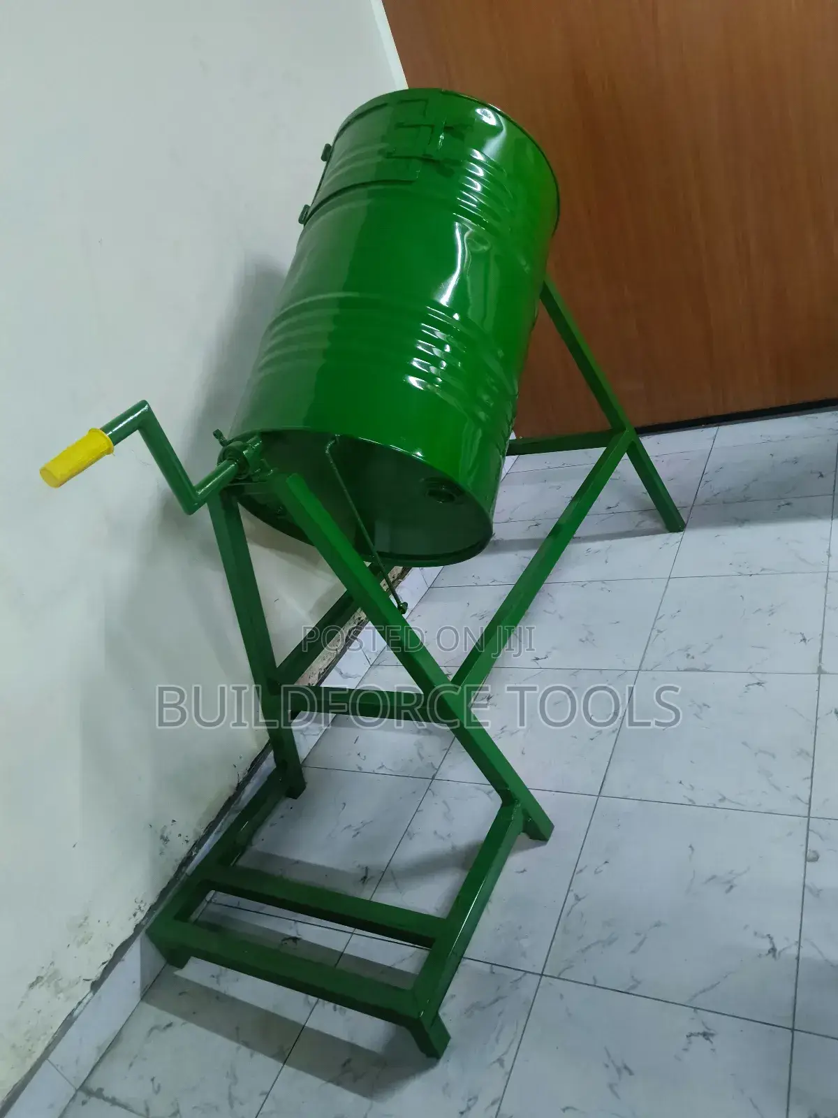 Manual Drum Animal Feed Mixer