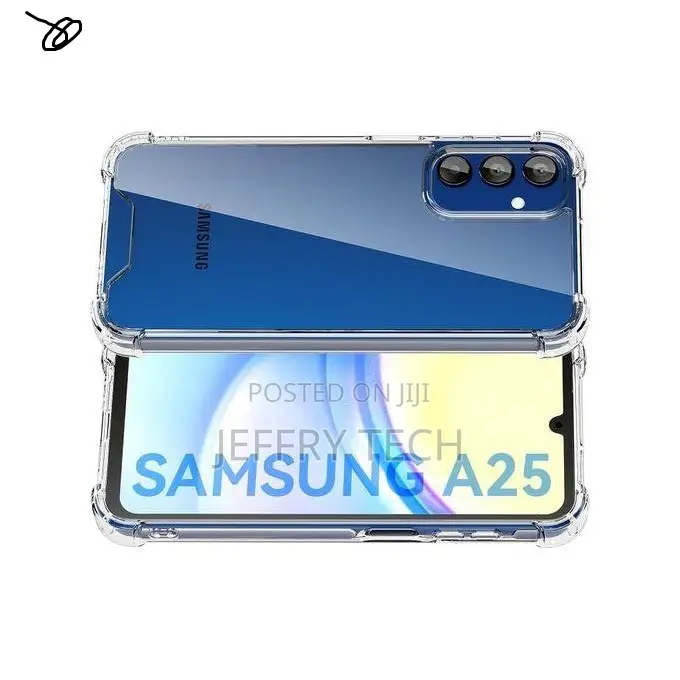 Hyuio Samsung Galaxy A25 Soft-Sides Non-Yellowing Crystal Clear Case