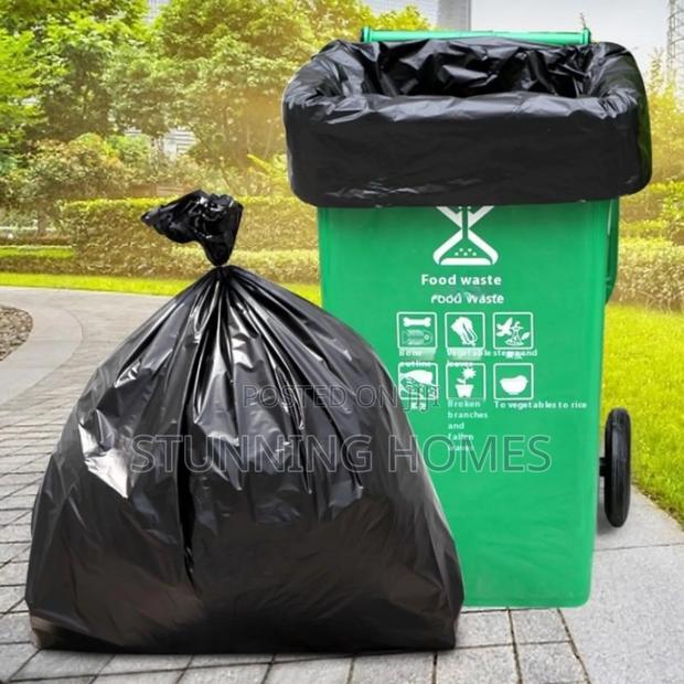 50pcs Set Large Trash  Bags - thumbnail 3