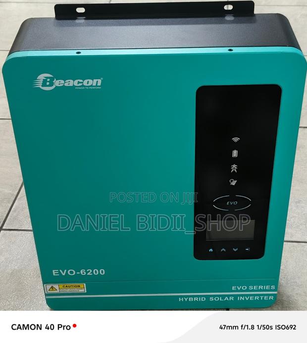 Beacon Evo Series Solar Hybrid Inverter 6.2kw 48v