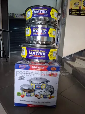 Matrix 3pcs Stainless Steel Hot Pot