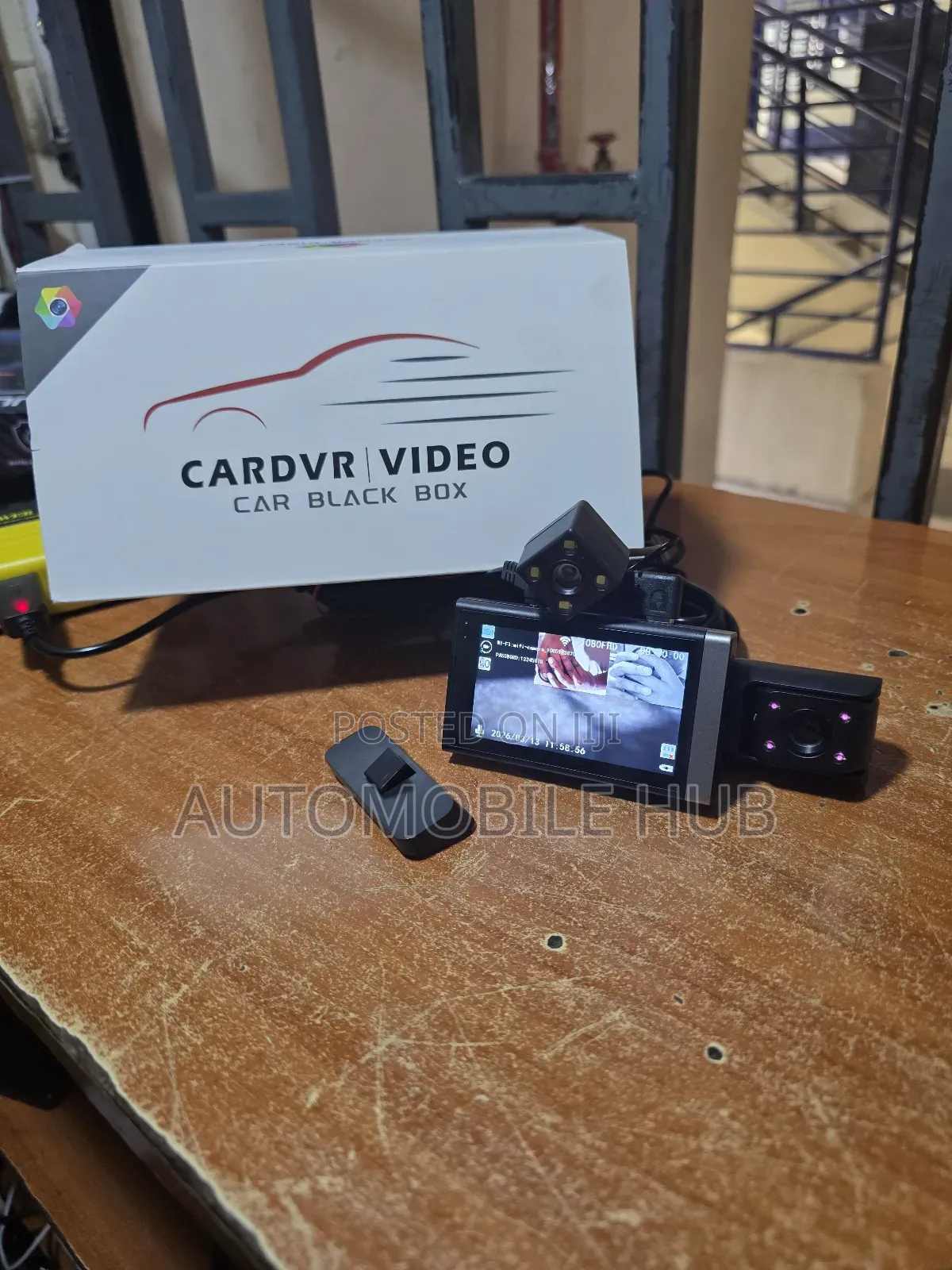 3 in 1 Wifi Car Dashcam Front Rear Camera Reverse Camera Hd Car DVR