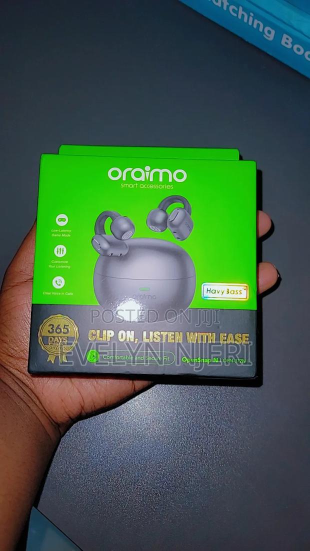 Oraimo Snap N Clip Earbuds - main view