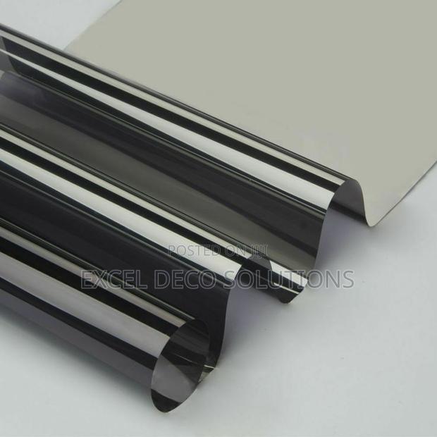 Glass Mirror Film for Privacy and Decoration - main view