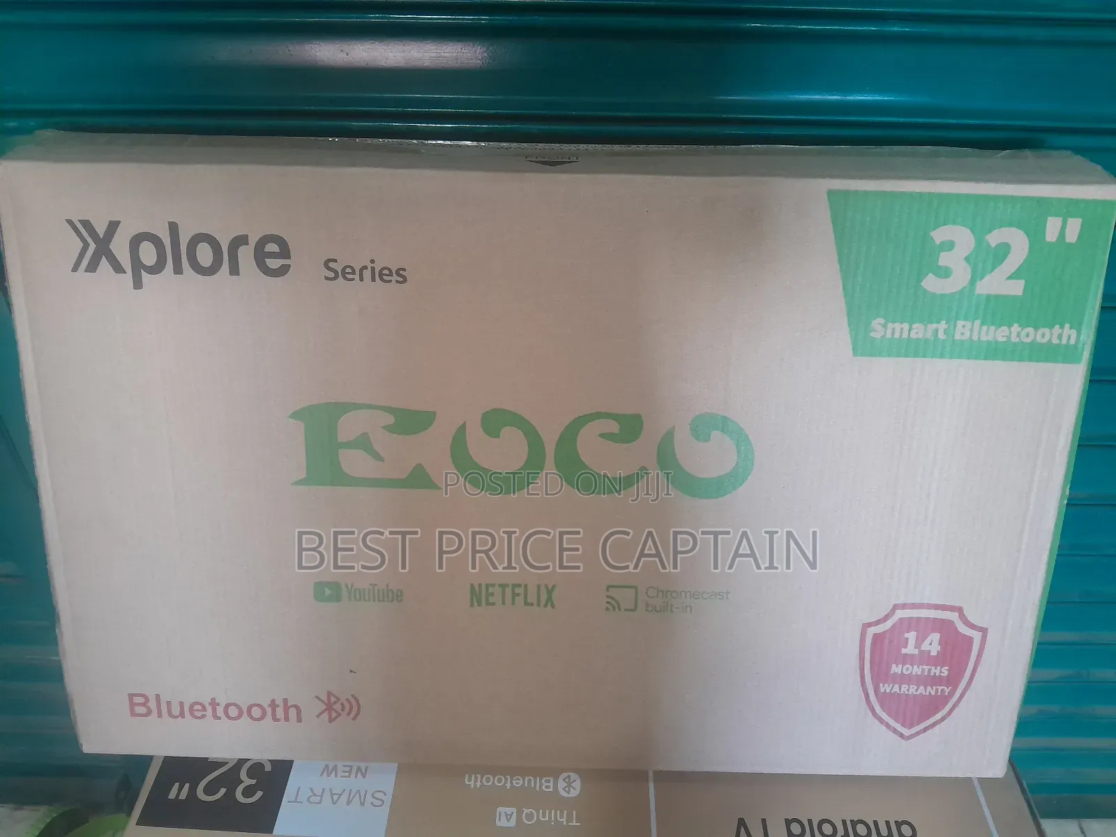 32 Inches Ecco Smart Android Digital Tv With Bluetooth