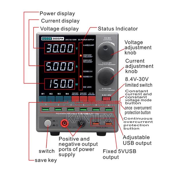 Sugon 3005pm Dc Power Suply - thumbnail 2