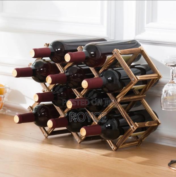 Foldable Wine Bottle Rack - main view