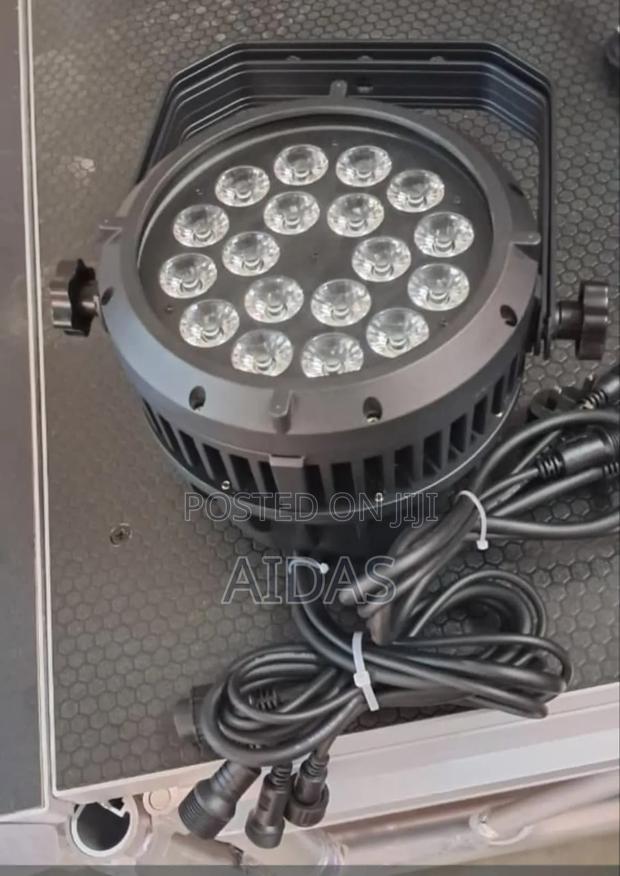 54×3w Waterproof Led Par Can Stage Light – RGB Dj DMX Outdoor Uplight - thumbnail 2