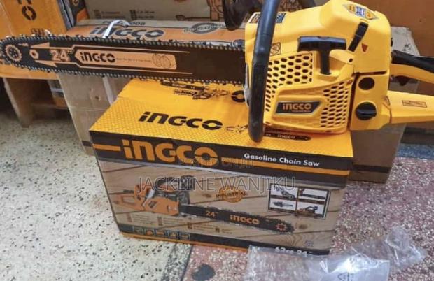 Ingco Gasoline Chainsaw / Ingco Powersaw Machine/ Power Saw - main view