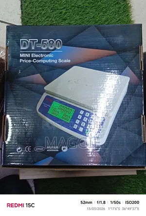 Dt-580 Mini Electronic Price Computing Scale