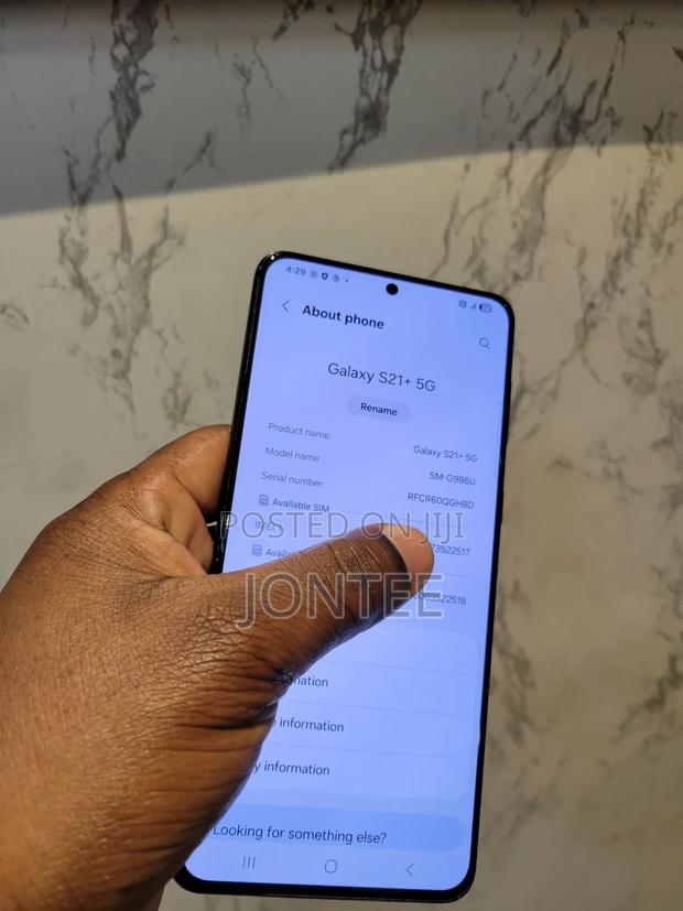 Samsung Galaxy S21+ 5G 128 GB Black - thumbnail 3