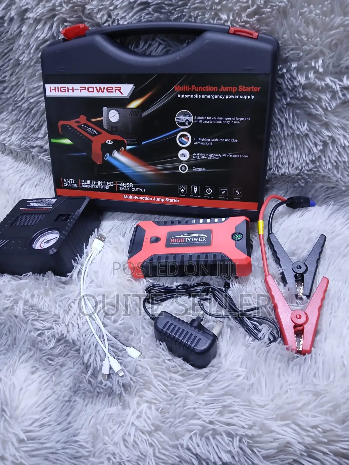 Car Battery Jump Starter Kit