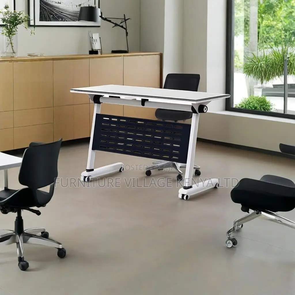 Office Table ; 1.2 Meter Foldable Conference Office Table