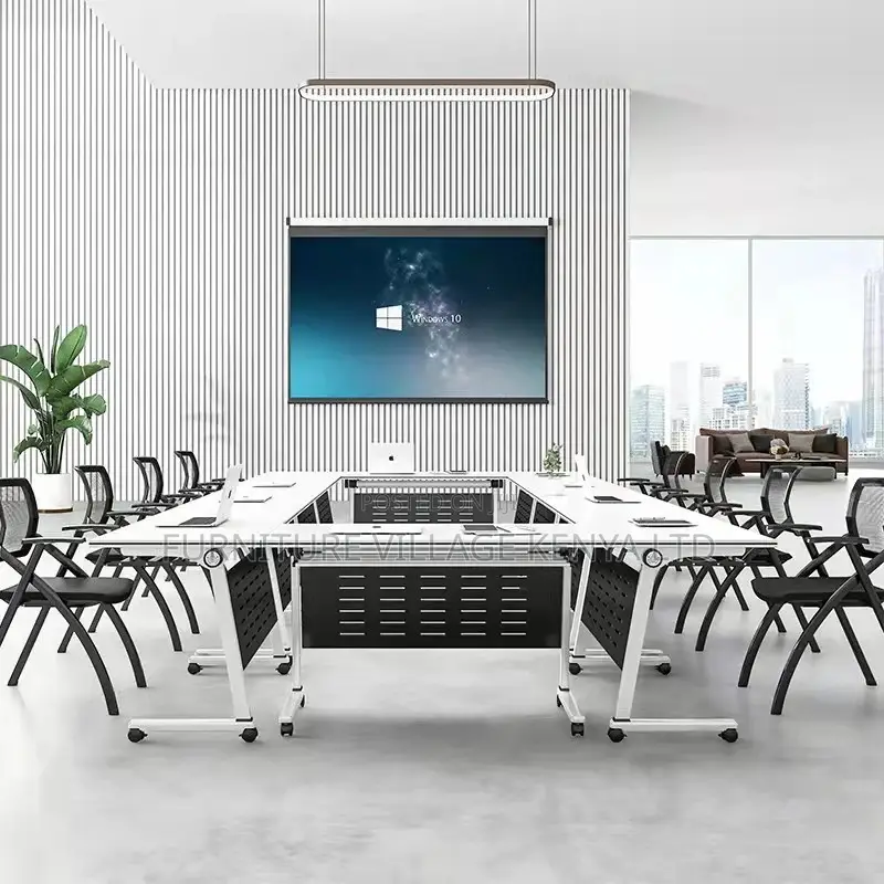 Office Table ; 1.2 Meter Foldable Conference Office Table