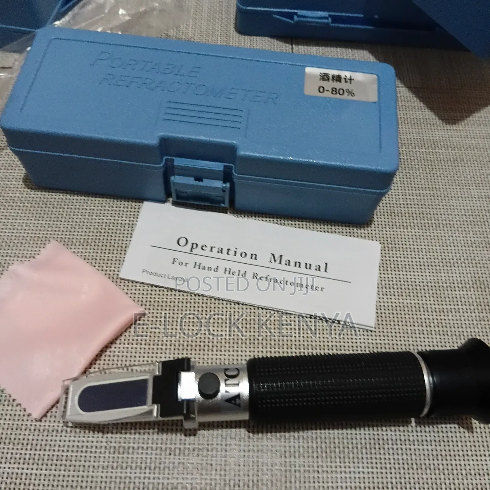 Laboratory Alcohol Refractometer