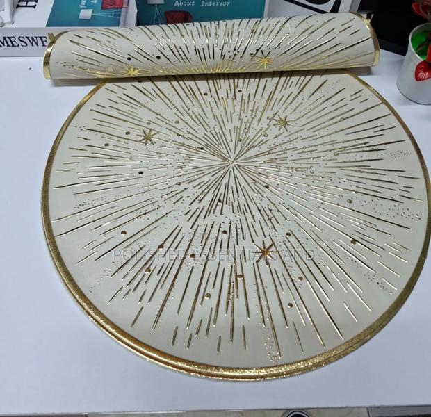 Waterproof PVC Tablemats 6 PCS Set - main view