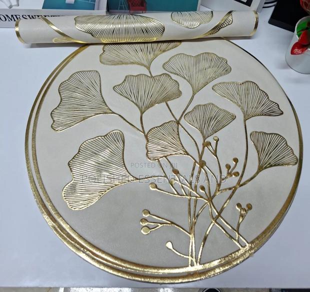 Waterproof PVC Tablemats 6 PCS Set - thumbnail 2