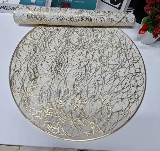 Waterproof PVC Tablemats 6 PCS Set - thumbnail 3