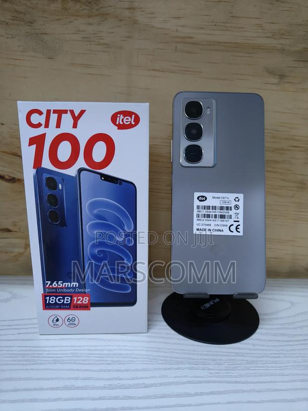 New Itel City 100 128 GB Silver - thumbnail 3