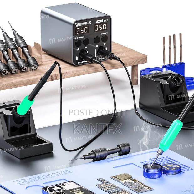 Mechanic Duplex Tabbletop Thermostatic Soldering Iron - thumbnail 3