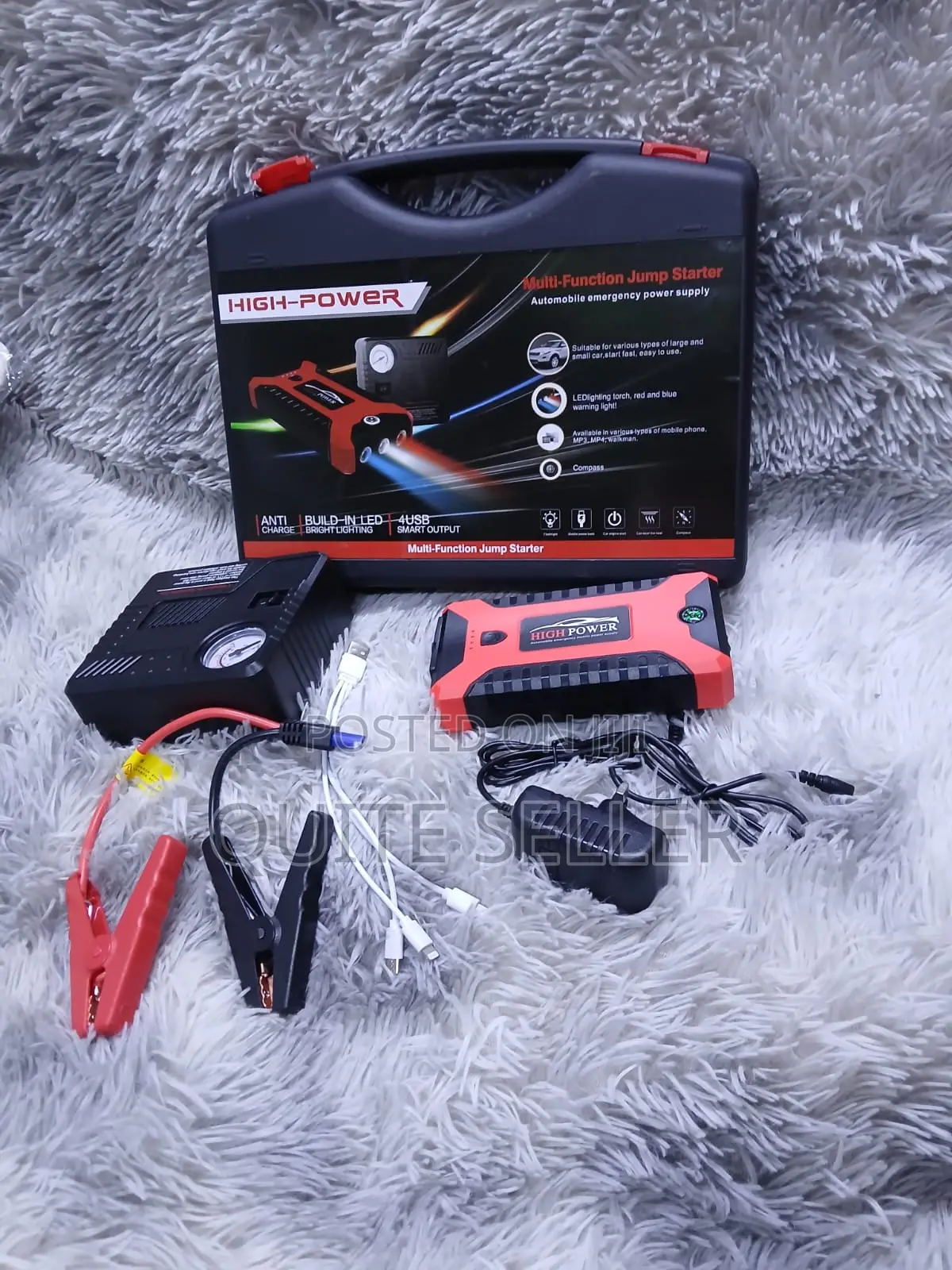 12v High Power Car Jump Starter Power Bank