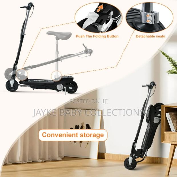 Foldable Electric Scooter With Seat – Easy Fun Riding - thumbnail 5