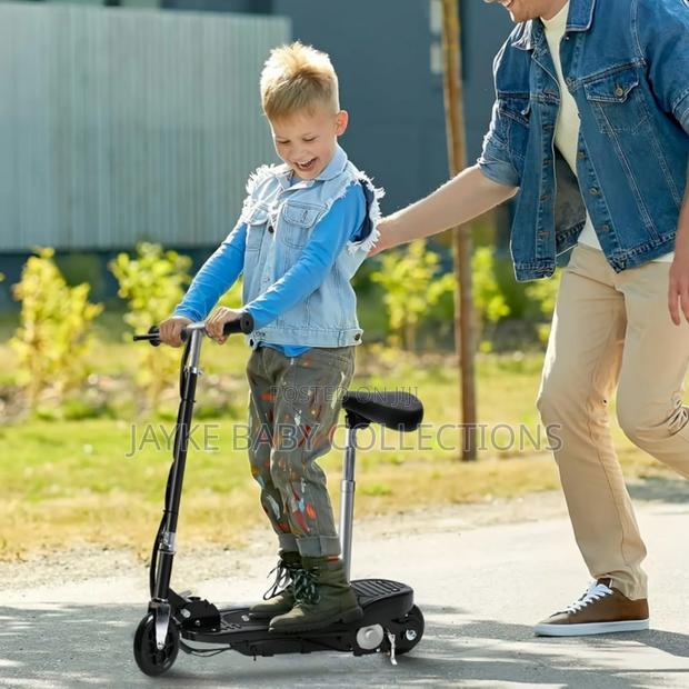Foldable Electric Scooter With Seat – Easy Fun Riding - thumbnail 7