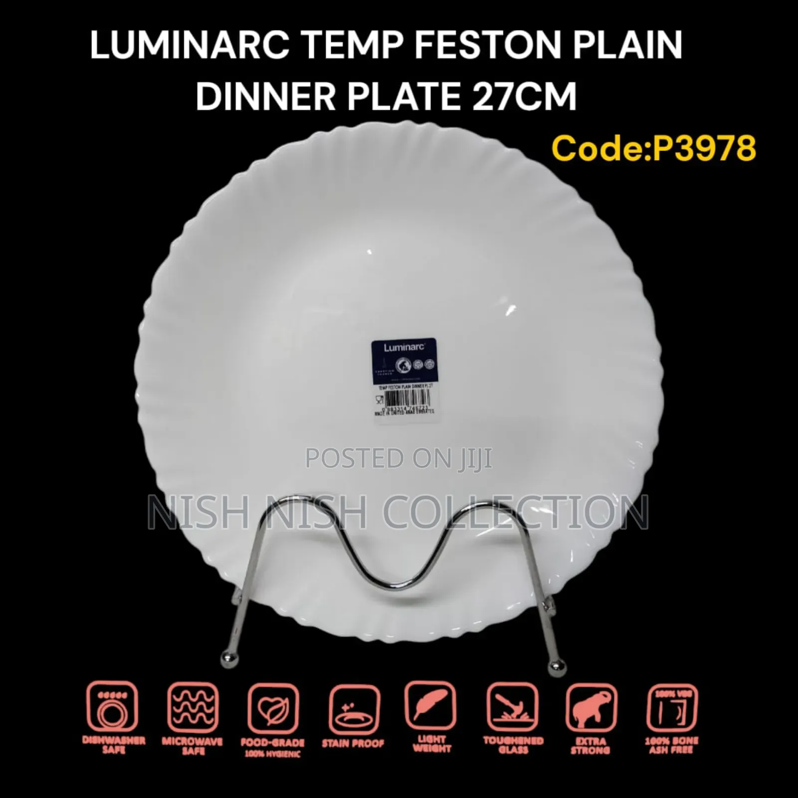 Luminarc Dinner Plates