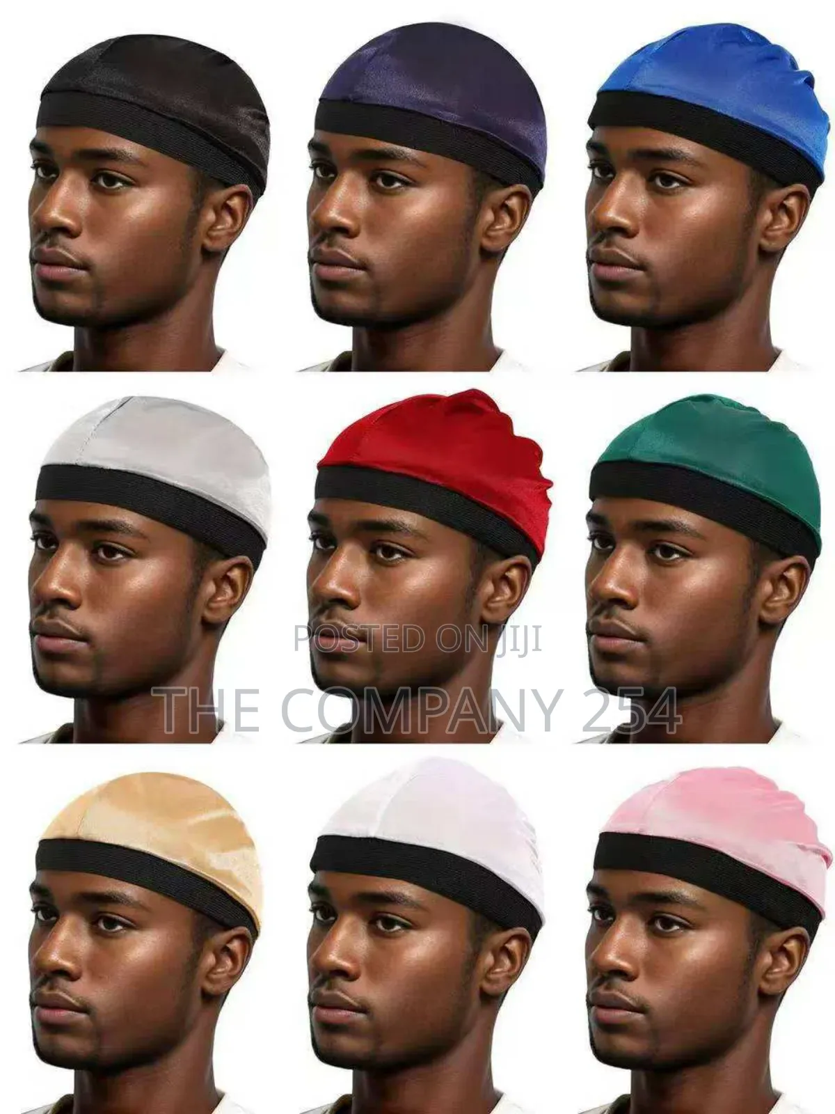 Quality Silk Unisex Wave Caps Available