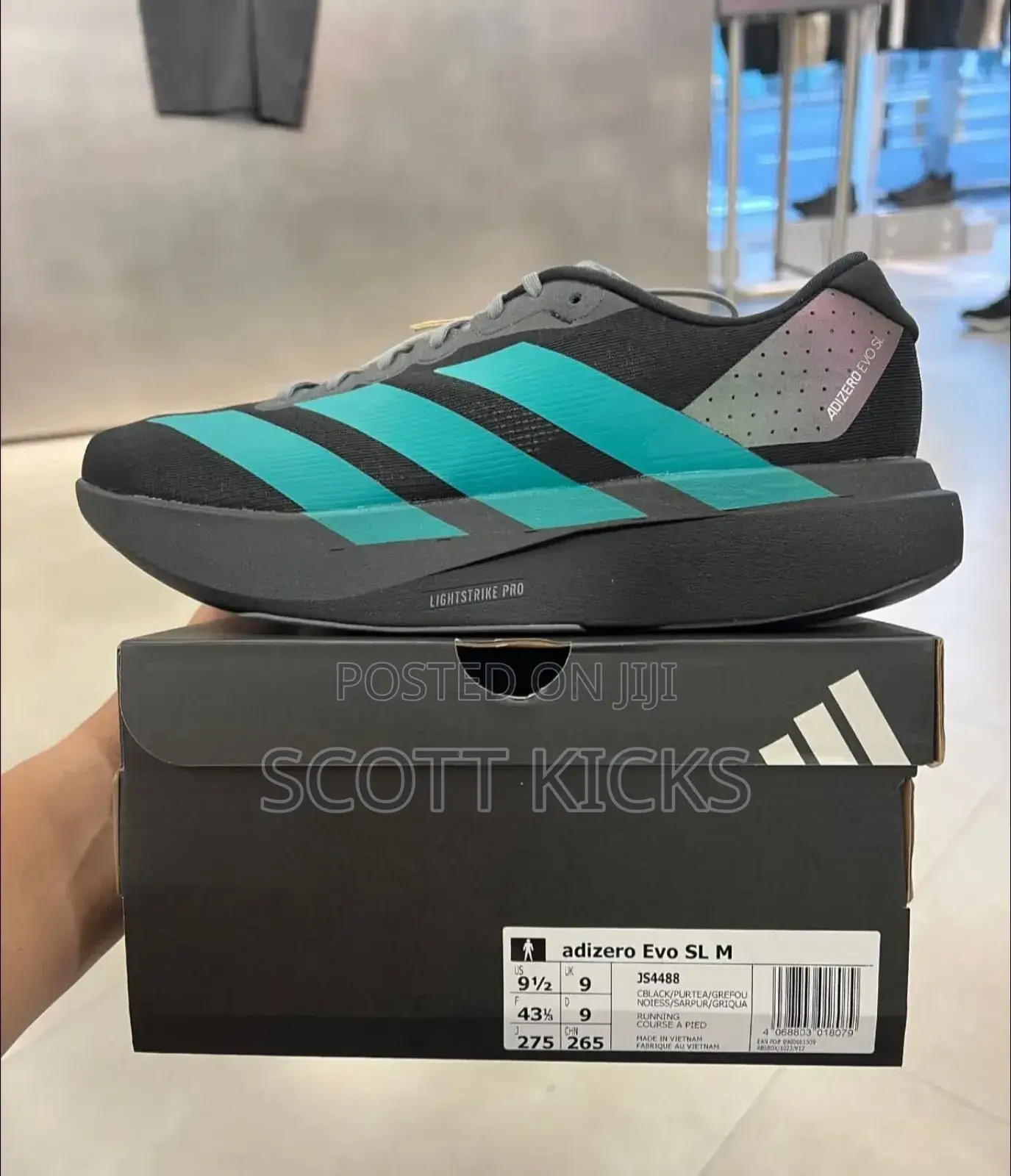 Adidas Pure Teal Adizero