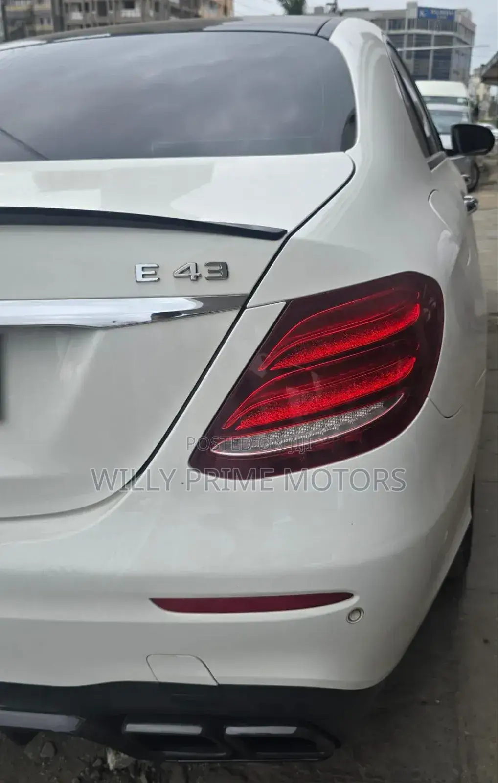 Mercedes-Benz E43 AMG 3.0 AWD 2018 White