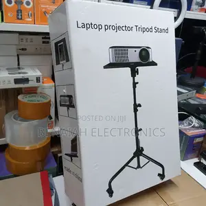 Metallic Laptop/Gaberone Stand With Firm Base