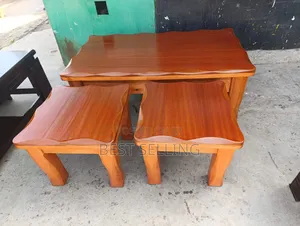 Light Brown Mahogany Coffee Table