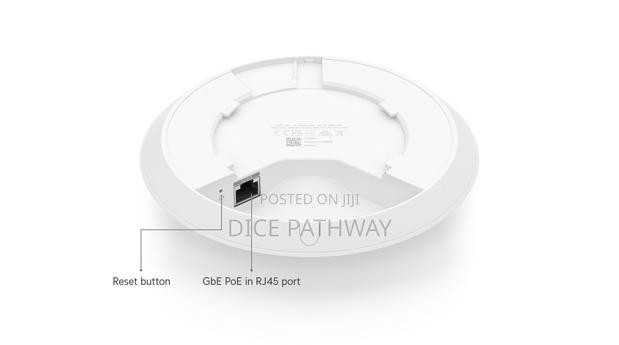 Ubiquiti Unifi U6+ Wifi 6 2x2 Mimo Ap, Compact Ceiling-Mounted - thumbnail 2