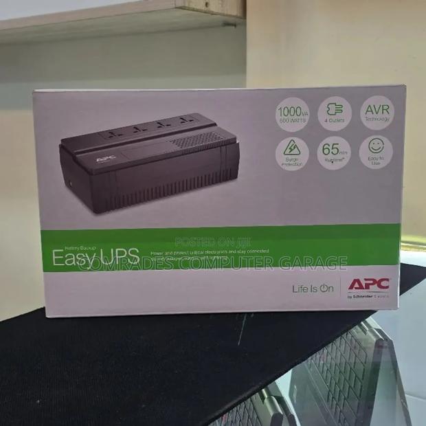 Apc 1000va 600 Watts With Surge Protection - thumbnail 2