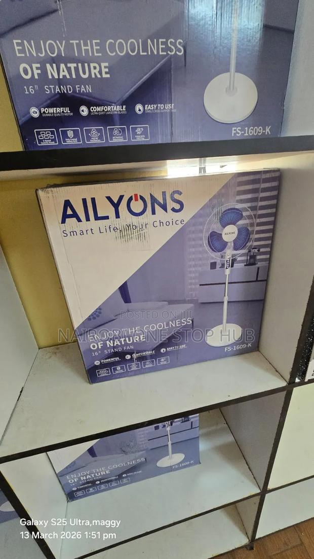 Ailyons Standing Fan – KSH 2,000 - thumbnail 3