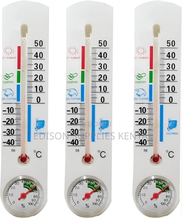 Thermo Hygrometer, Kitchen Thermometer, Temperature Humidity Meter - thumbnail 5