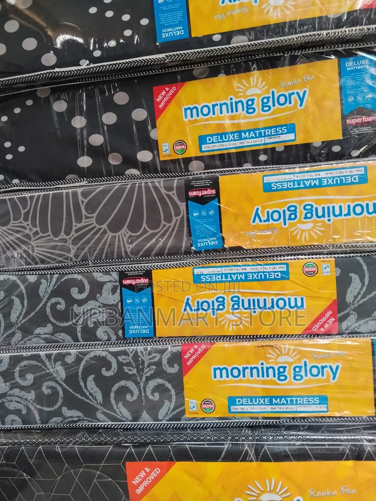 Morning Glory High Density Mattress 5×6×10 – Extra Thick Comfort
