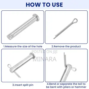 230 Pcs, Cotter Pins Assorted Kit, Split Pins for Automotive,Machinery
