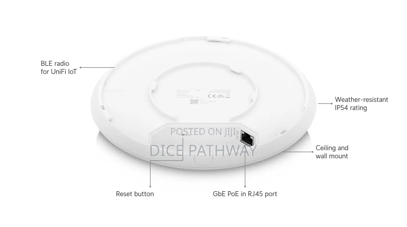 Unifi 6 Access Point Wifi 6 Pro (U6-Pro)