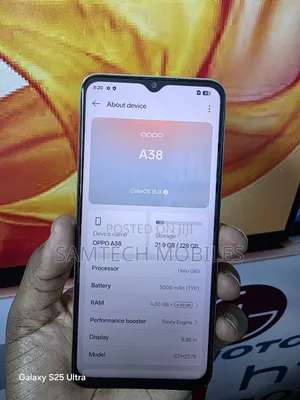 Oppo A38 128 GB Silver