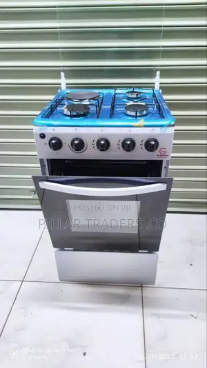 Eurochef Free Standing 4 Gas Burner Cooker With Gas Oven