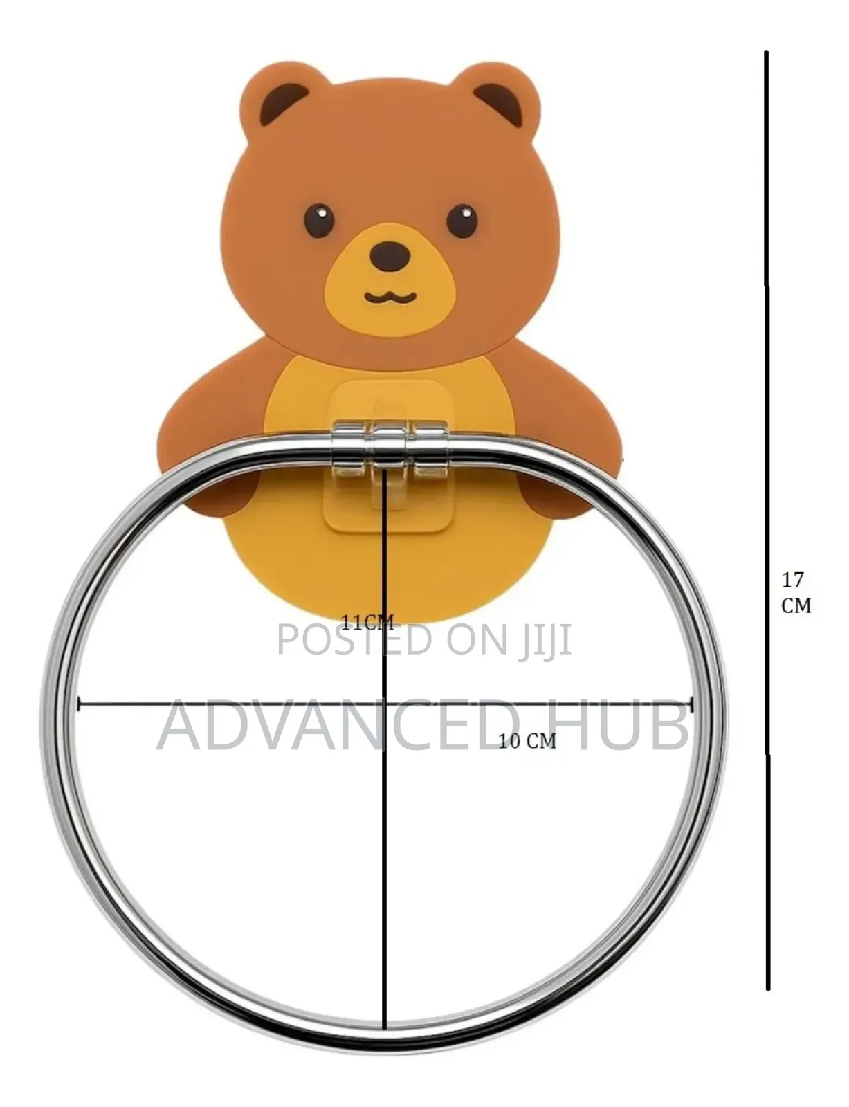 Punch Free Cartoon Themed Sink Towel Ring