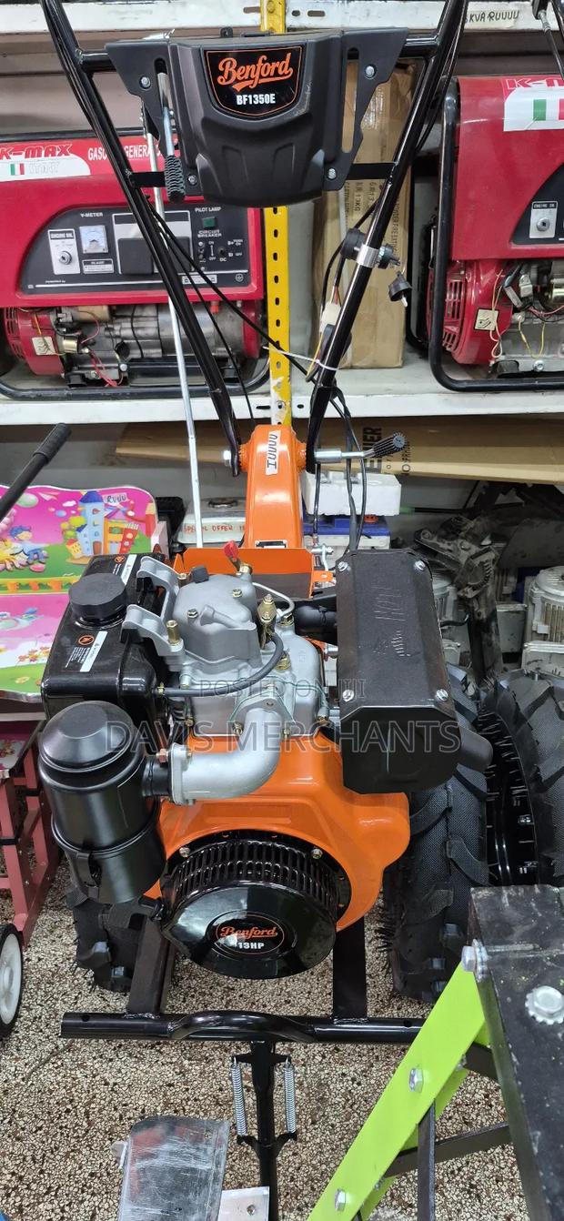 Walking Tractor With 9hp Key Start Function - main view