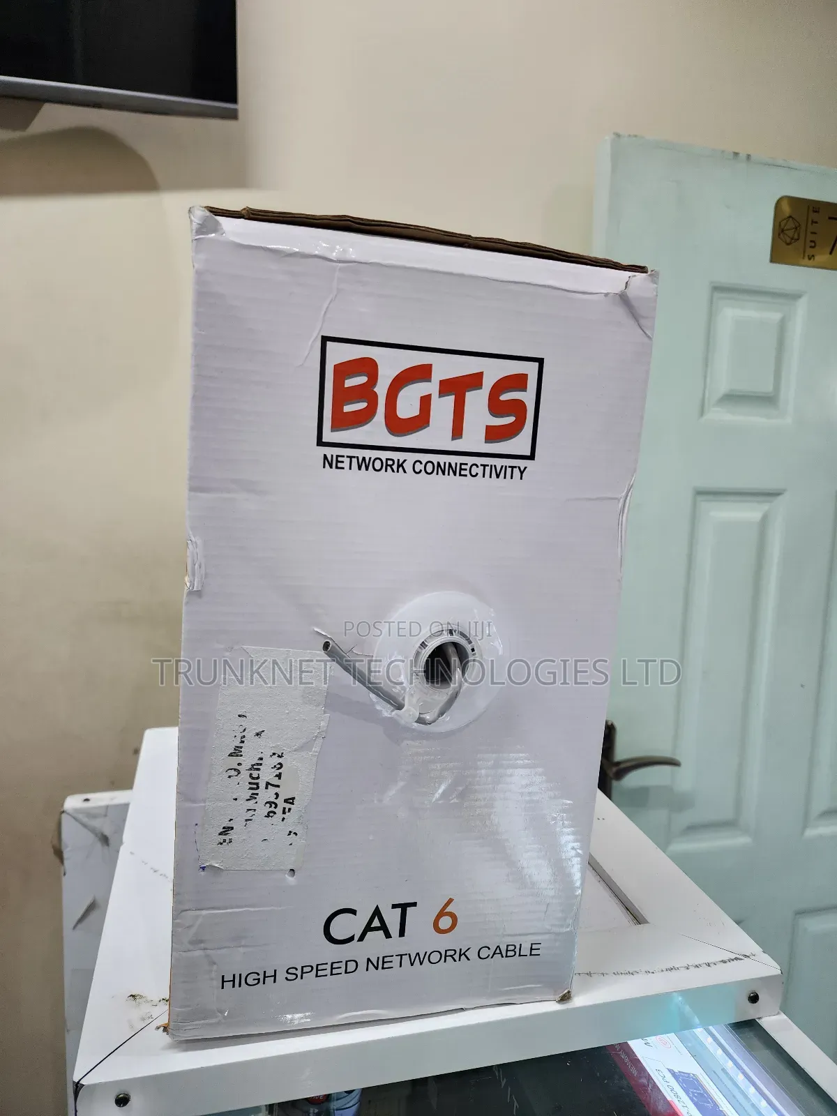 Cat 6 Ethernet Cable – High-Speed Rj45 Network Cable for Lan, Gaming