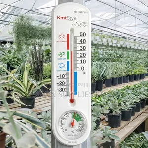 Wall Thermometer Thermo Hygrometer Garden Room Kitchen Thermometer