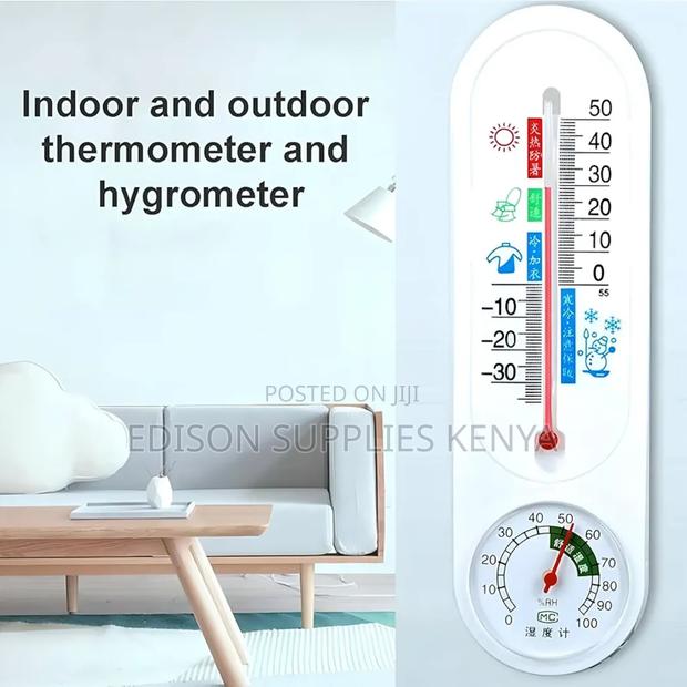 Thermo Hygrometer, Kitchen Thermometer, Temperature Humidity Meter - thumbnail 3